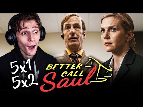 Better Call Saul Season 5 Episode 1 & 2 REACTION!! *FIRST TIME WATCHING*