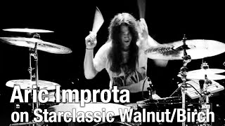 Video thumbnail for Aric Improta on TAMA Starclassic Walnut/Birch by TAMA Drums Official