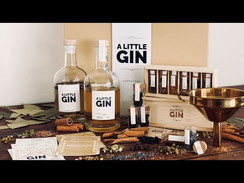 A Little Gin – Infuse and Make Your Gin in 48 Hours