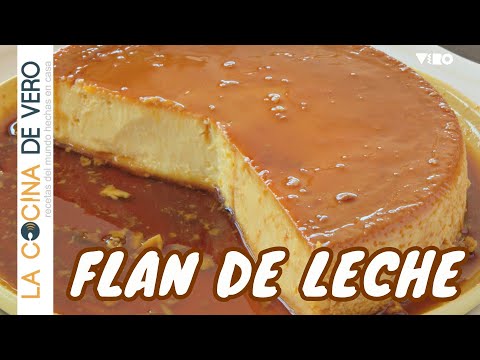 Flan de leche - El más cremoso del mundo mundial