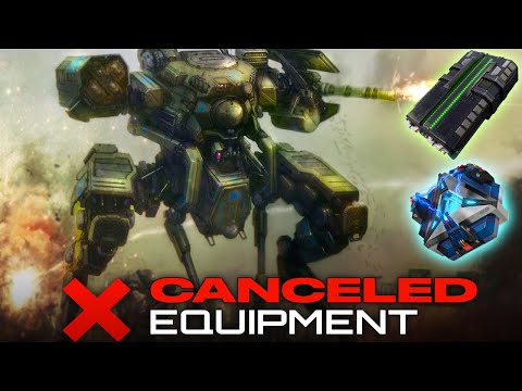 Japanese Robots That Were Never Released... Equipment That Pixonic Canceled... | War Robots