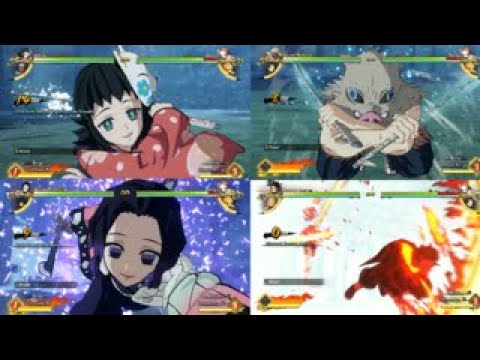 NEW Demon Slayer The Hinokami Chronicles All Special Boost Auto Combo Animations