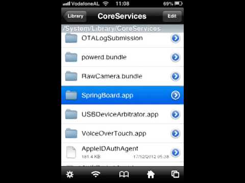 comment installer gyroscope iphone 3gs