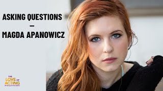 Asking Questions | Magda Apanowicz interview on life, acting, struggles, & the need to keep growing video
