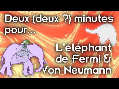 Deux (deux ?) minutes pour l'éléphant de Fermi & Neumann
