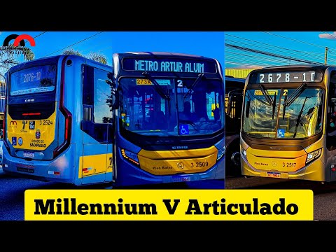 Eu fui conferir №26 - NOVOS MILLENNIUM V ARTICULADO PARA AS LINHAS 2678-10/273X-10/2076-10 PT.1/3