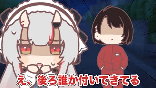 【手描き】あやめを尾行するスバル【ホロライブ/切り抜き/大空スバル/鬼百あやめ】