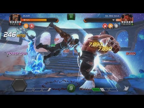 5 Star Rank 5 Blade VS Labyrinth Of Legends Red Hulk - Marvel Contest Of Champions