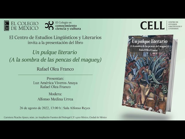 Vídeo relacionado con Un pulque literario: (A la sombra de las pencas del maguey)