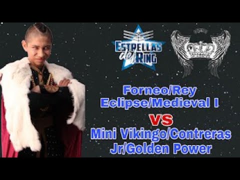 Mini Vikingo/Contreras Jr/Golden Power vs Forneo/Rey Eclipse/Medieval I PROMOCIONES GENARO CONTRERAS