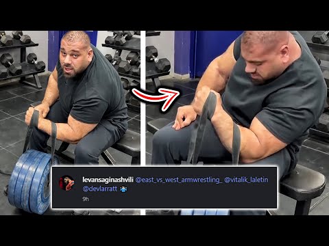 LEVAN JUST CRUSHED VITALY & DEVON'S PRONATION PRs LIKE NOTHING!!