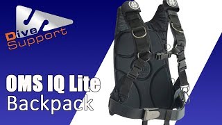 OMS IQ Lite - Fluggepäck sparen und trotzdem Wing tauchen? IQ Lite Backpack ! | DiveSupport