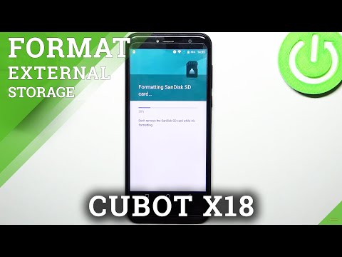 How to Wipe All Data from SD Storage in CUBOT X18 – Format SD Card