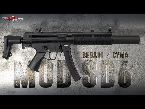 [Review] Cyma/Begadi MOD5 SD6 mit Begadi EFCS/Mosfet - 6mm Airsoft/Softair Test (German,DE)