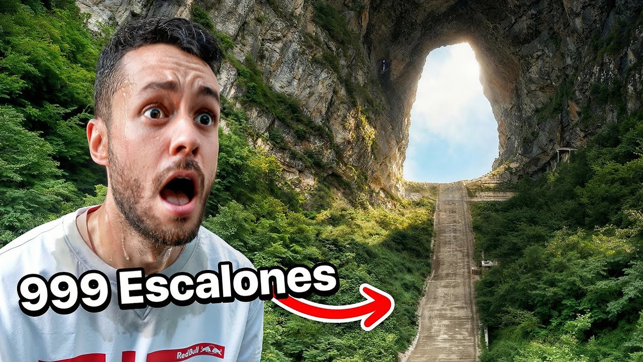 Subí a la PUERTA AL CIELO (999 escalones) - TheGrefg