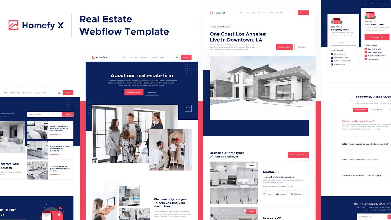 Homefy X - Real Estate Webflow Template | BRIX Templates