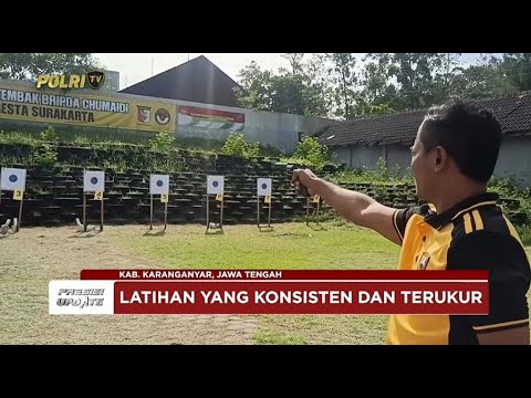 PRESISI UPDATE: JELANG HARI BHAYANGKARA, POLRES KARANGANYAR ASAH KEMAMPUAN MENEMBAK 20/06/25 (08.00)