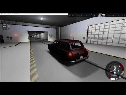 1953-1954 Burnside Special V8 충돌테스트-BeamNG Drive