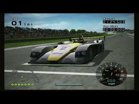 R: Racing Evolution (GameCube) | Event Challenge - Time Trial 12 (All Medals) | Wii Recording (2023)