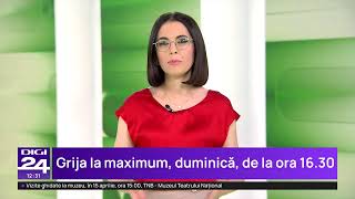 🟣 Știrile Digi24  de la ora 12  – 14 aprilie 2026