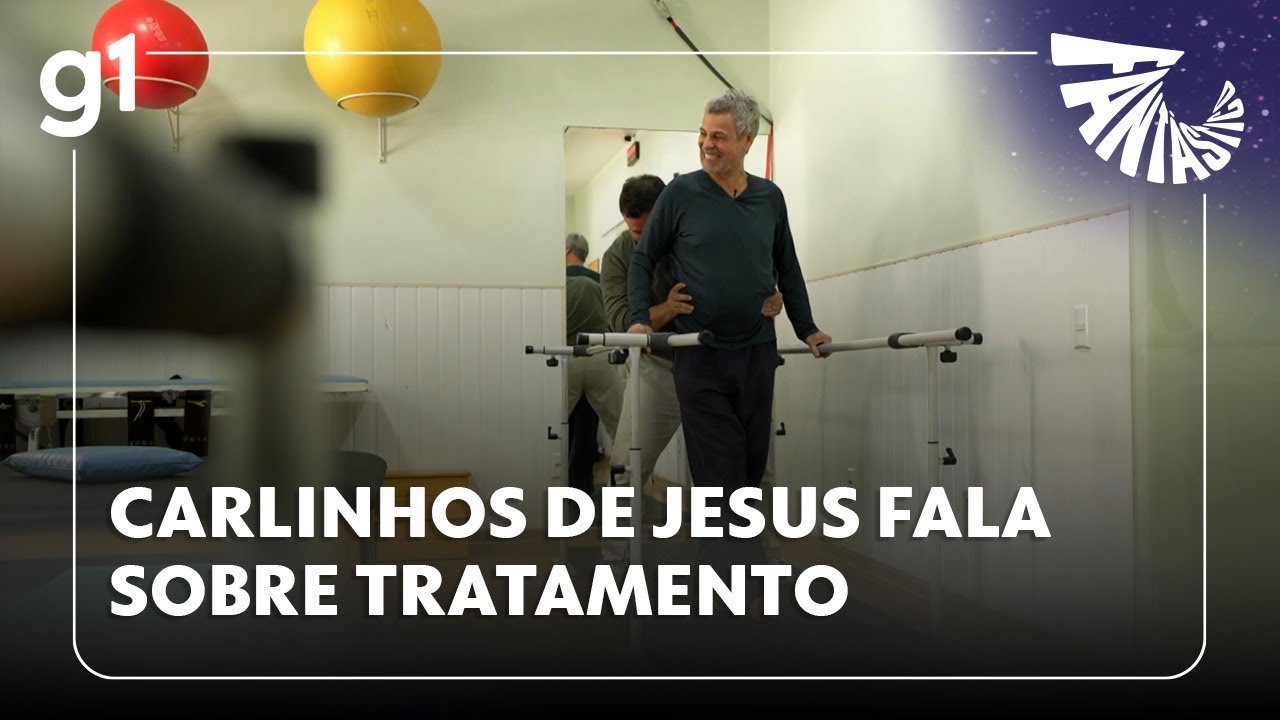 Fantástico: Carlinhos de Jesus fala sobre sua rotina de tratamentos