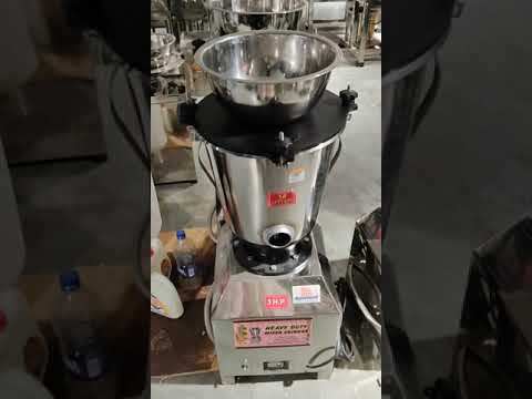 Stainless steel mixer grinder, for wet & dry grinding, 550 w