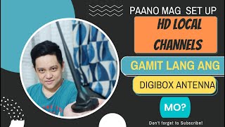 Paano mag setup ng HD Local Channels Gamit ang Digitalbox Antenna Mo