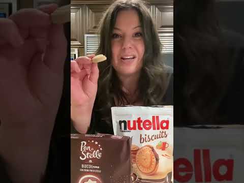 Nutella biscuits vs pan di stelle biscocrema! Which is better??