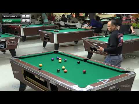 Fransisco Bustamante vs John Demet - 10 Ball - Junior Norris Memorial Shoot Out 2019