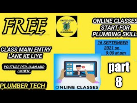Plumbing Sector Plumbing Skill Part 8 plumber tech by ramprakash