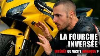 Fourche inversée moto : à quoi ça sert VRAIMENT ? 🧐🔧