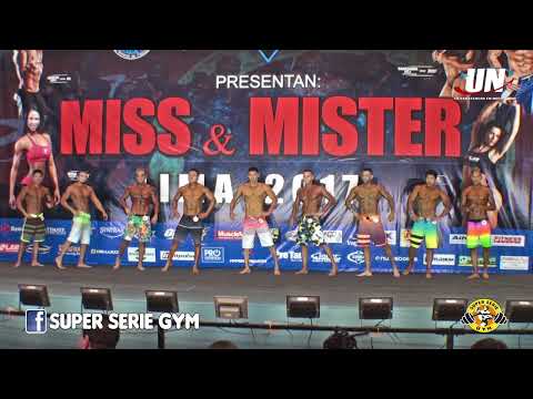 MEN PHYSIQUE SENIOR 1.74 m. SEMIFINALES - MISS & MISTER LIMA 2017
