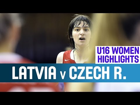 Latvia v Czech Republic – 2nd Round -2014 U16 European Championship Women