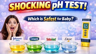 SHOCKING pH Test Results! Johnson’s vs Cetaphil vs Sebamed v