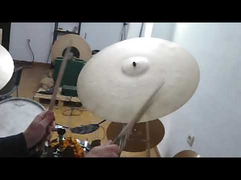 20" 1887g thin jazz ride cymbal, MATTIA BOURGIS HANDMADE