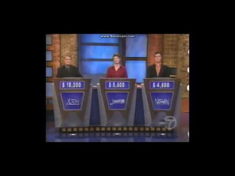 Double Jeopardy, Ken Jennings DAY 59 - 2nd Daily Double (10/25/04)