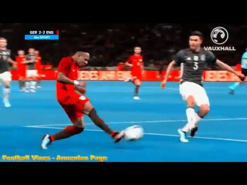 Jamie Vardy Amazing Back-heel goal vs Germany 2016 (HD)