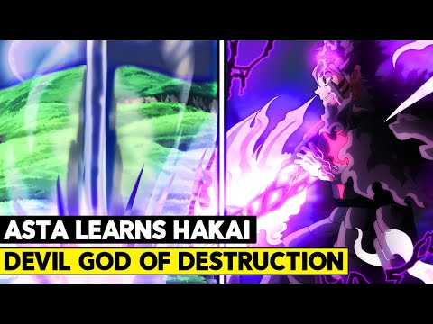 Asta’s New Devil God Attack Revealed! He Just Learned Ki - Black Clover Chapter 339