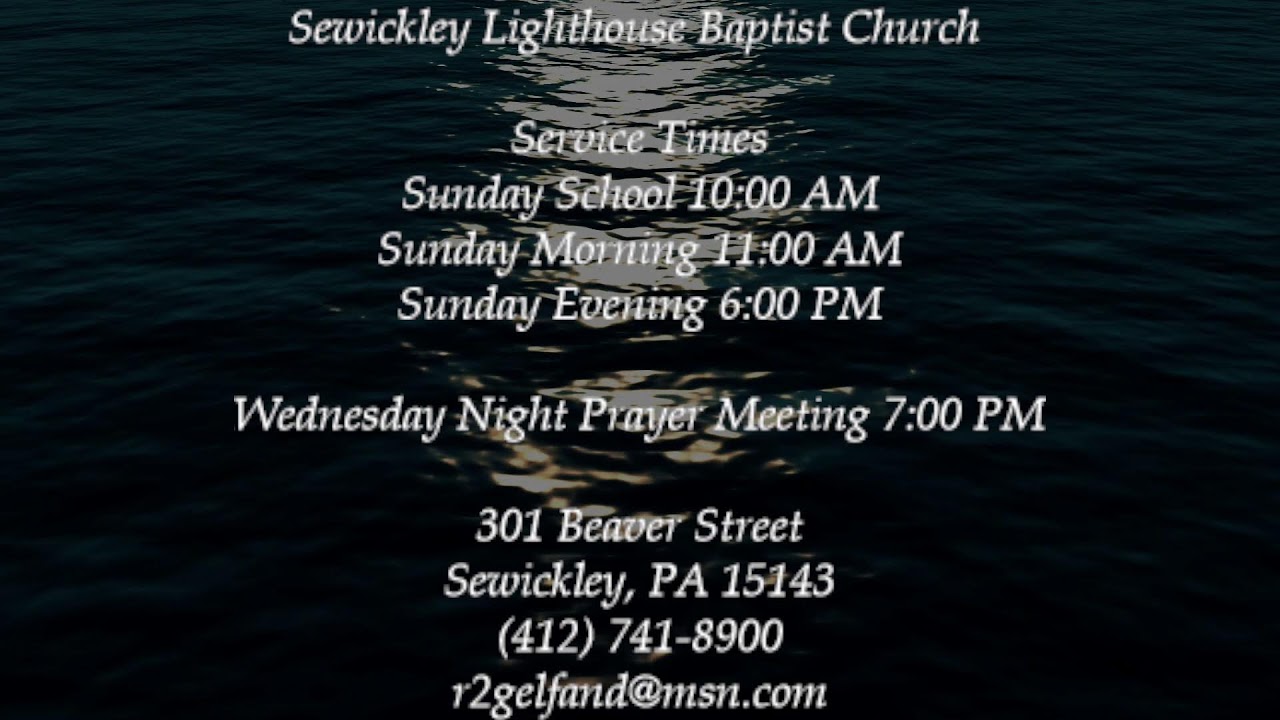 Pastor Gelfand - Wednesday PM - 1/15/2025