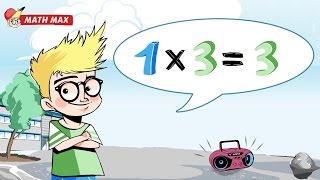 3 Times Tables - Learn your Facts the Fun Way | Math Max: Multiplication Table Songs