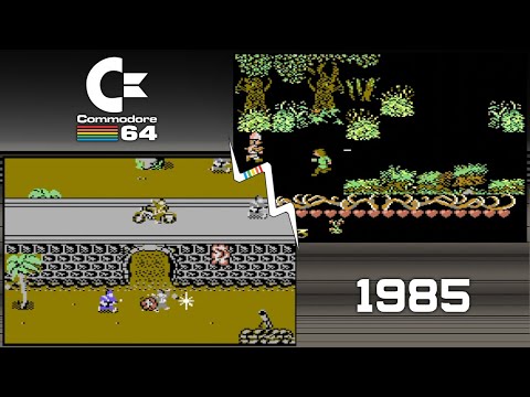 Top 50 Commodore 64 (C64) games of 1985 - in under 10 minutes