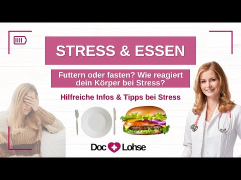 Stressessen - isst du viel oder nichts bei Stress? #stress