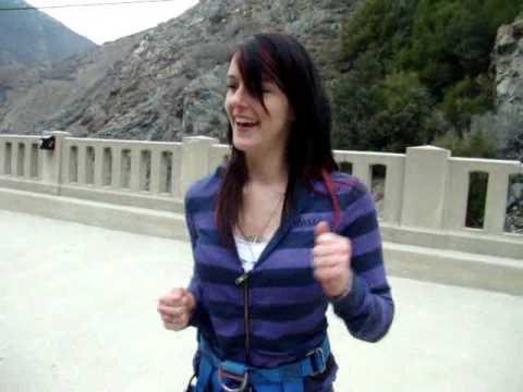 Peta Evans-Taylor Bungee Jumping - Bridge to Nowhere