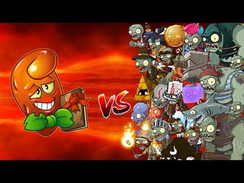 Plants vs Zombies 2 - Hot Date vs all Zombies