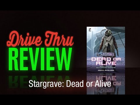 [DriveThruReview] #717: "Stargrave: Dead or Alive Solo Scenarios Review"