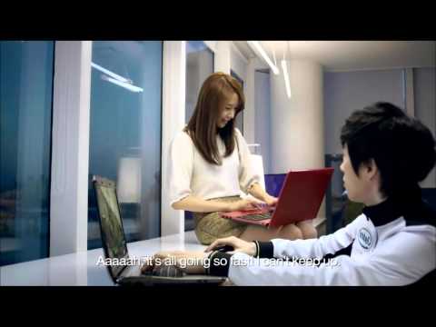 SlayerSBoxeR & Girls Generation -SNSD- on Intel Korean Ad [Starcraft 2]
