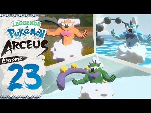 COME CATTURARE LANDORUS, TORNADUS E THUNDURUS - Leggende Pokémon: Arceus Episodio 23