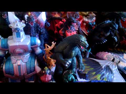 My entire Godzilla Figure collection