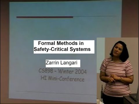 Formal Methods in Safety-Critical Systems