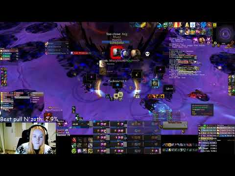 The Next Step | Mythic N'zoth the Corruptor kill | Resto Shaman PoV